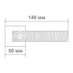 Ручка дверная Leo L3676-30 ANTIQUE SILVER антич.серебро