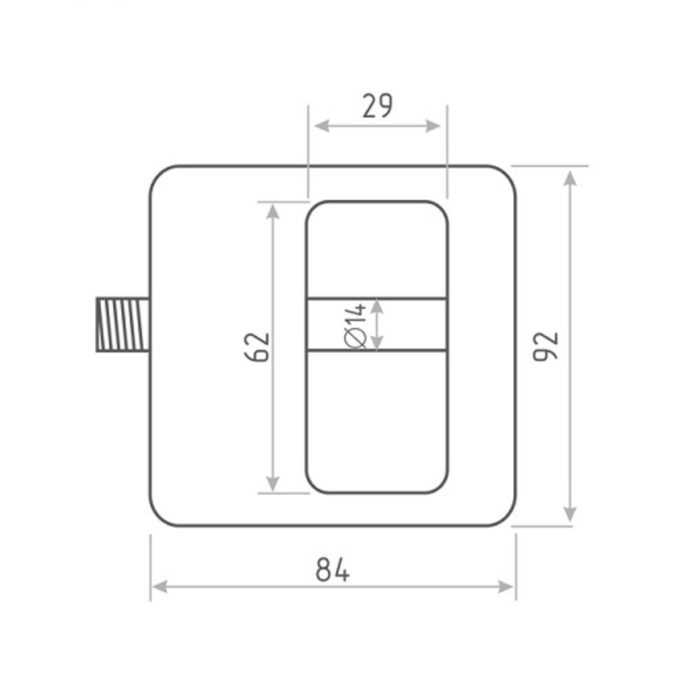 Замок навесной ЧАЗ ВС2-10