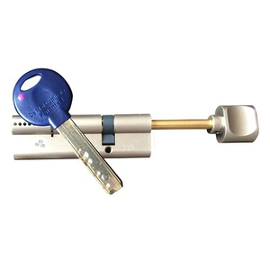 Цилиндровый механизм RAV BARIACH MARS 63 мм, 31,5Х31,5 шток, 5кл, никель (Израиль)