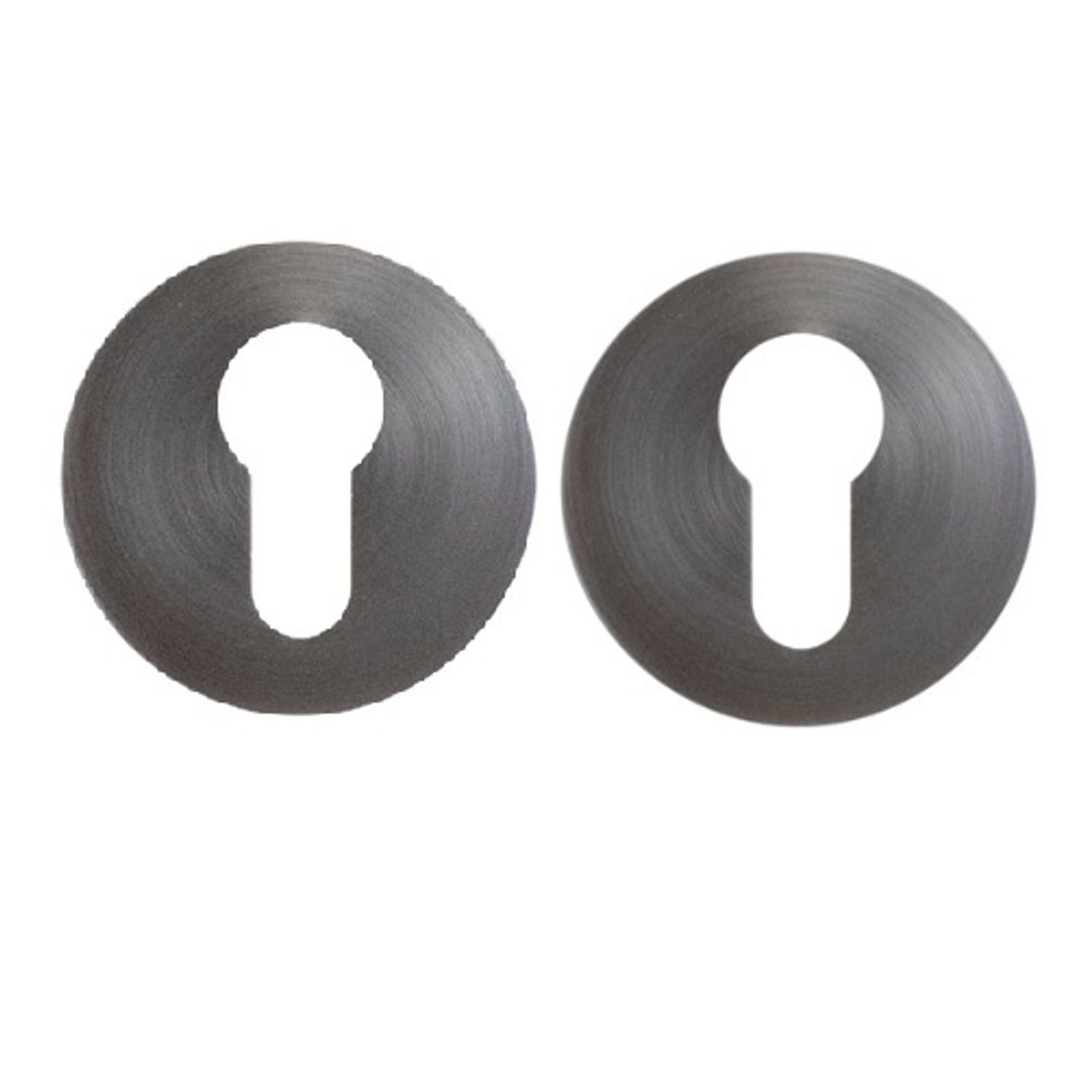 Накладка цилиндровая АЛЛЮР АРТ ET-R9 MBN графит