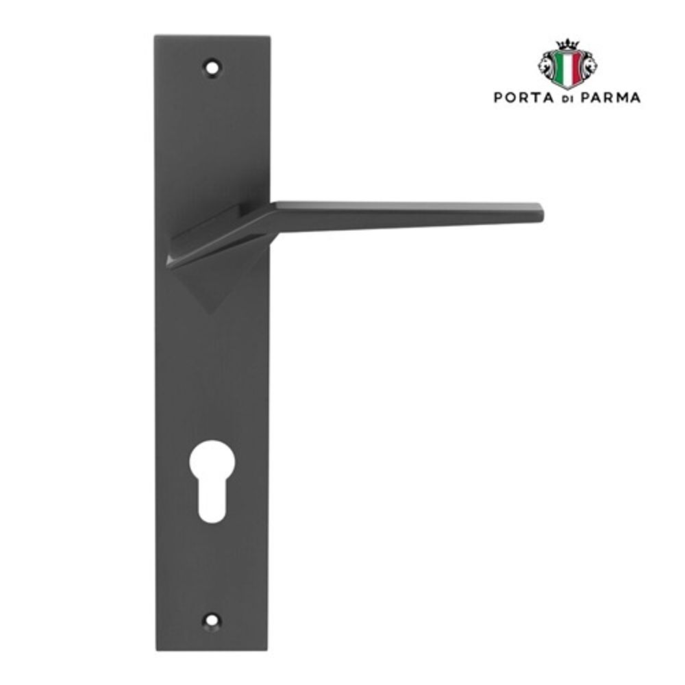 Ручка на планке PORTA DI PARMA Origami CYL GR графит