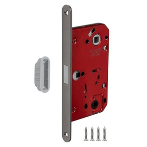 Защелка врезная магнитная FUARO M96WC-50/BL INOX GR графит /60271/