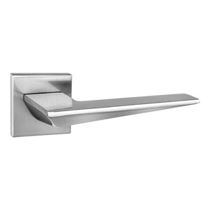 Ручка дверная RENZ SLIM 320-03 SN "Кроне" (никель матовый)