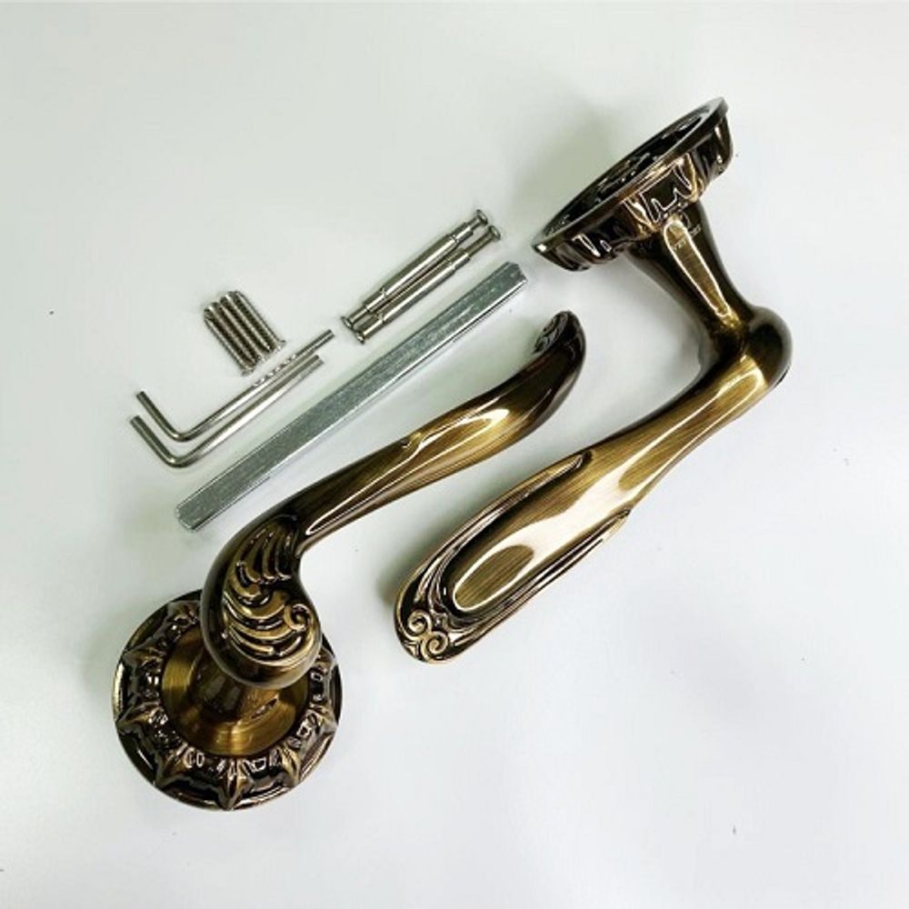 Ручка раздельная VETTORE R20.010 CF кофе глянец