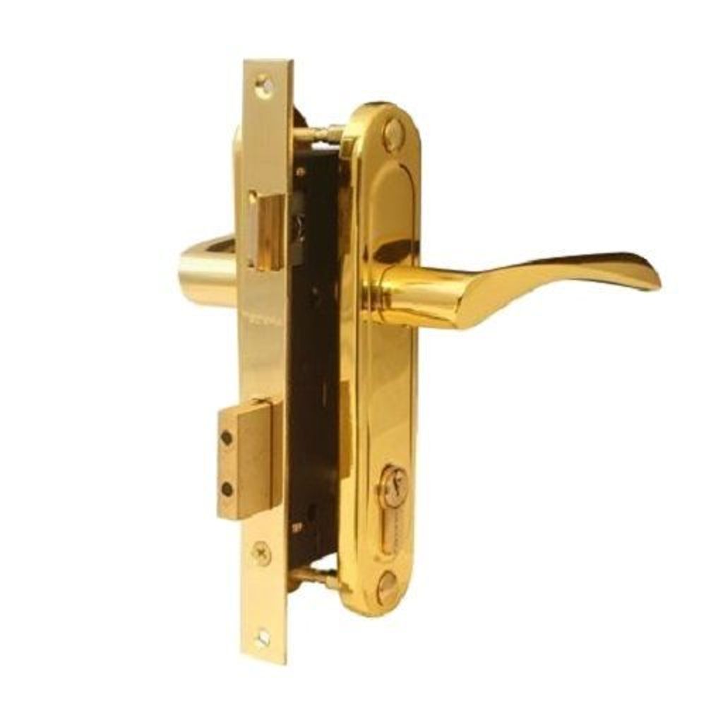 Замок врезной APECS 1223/60 G золото