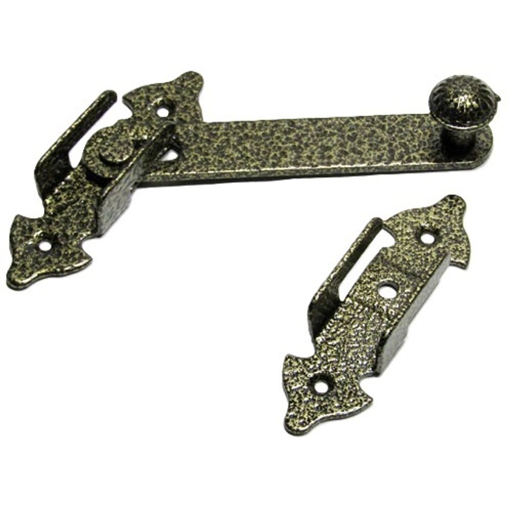 Щеколда малая НОЭЗ ЩМ-120-S ст.бронза