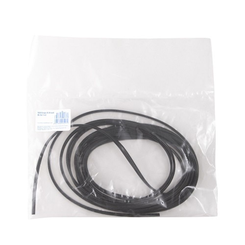 Уплотнитель ARMADILLO для направляющего трека SLD.Scope 8/4 (6,1м) BL черный /60651/