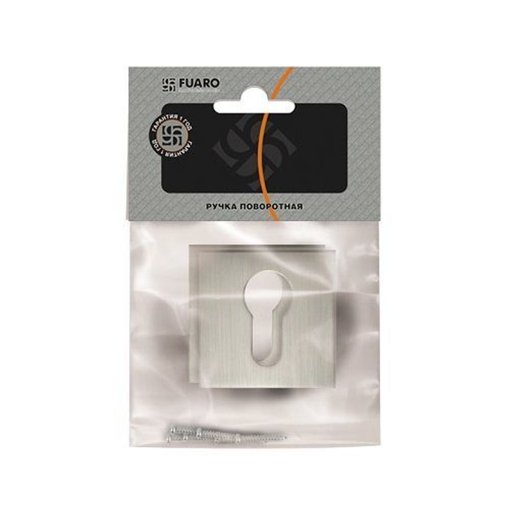 Накладка под цилиндр FUARO ET DM CP-8 хром /33105/