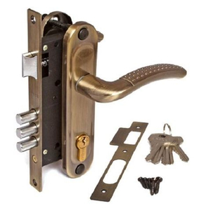 Замок врезной APECS 1527/60 AB бронза