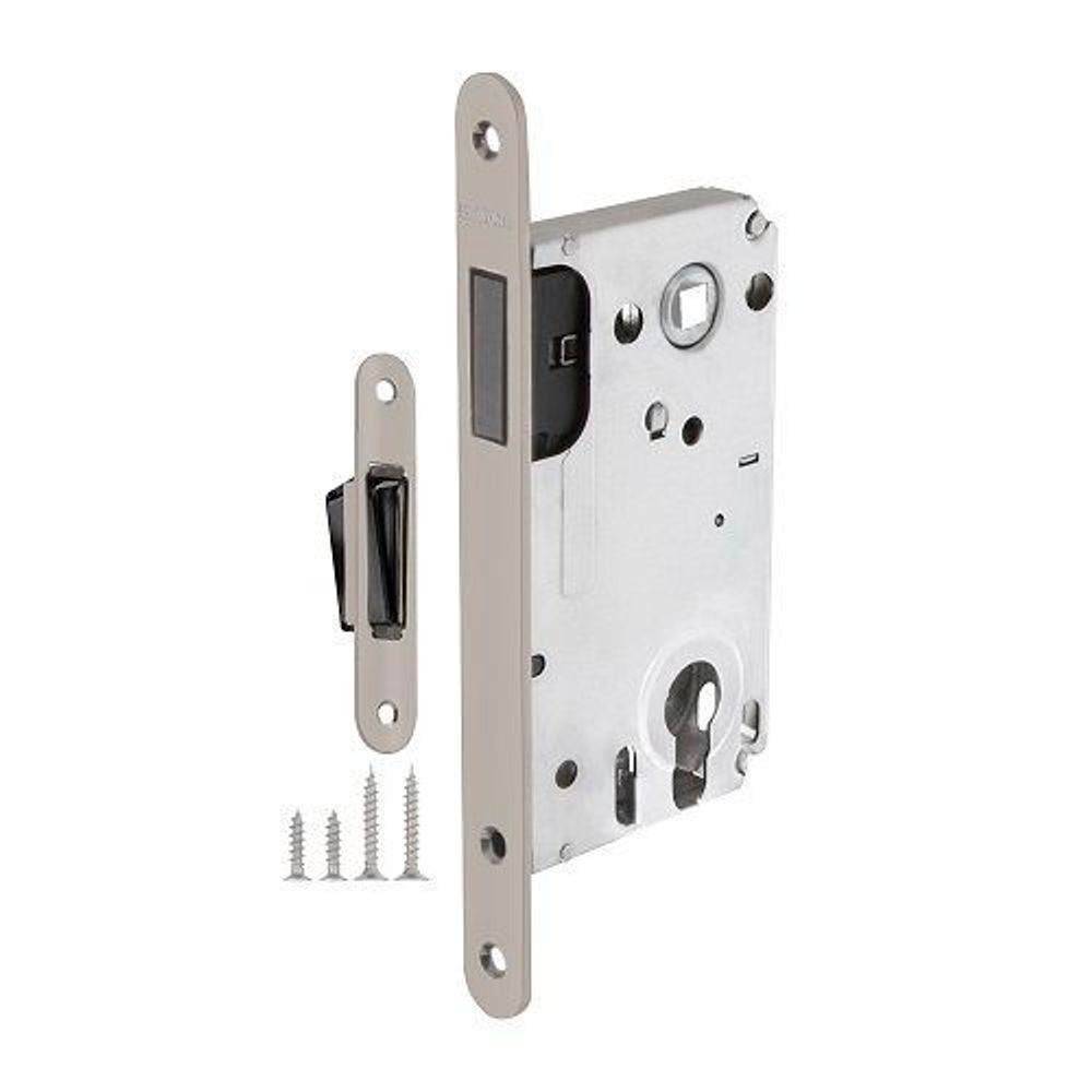 Замок врезной магнитный FUARO 5300-M-C SN