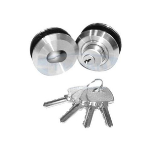 Замок TITAN T-690 SSS с ответной частью на стекло