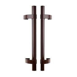 Ручки-скобы APECS HC-1001-32/250-400 BR коричневый