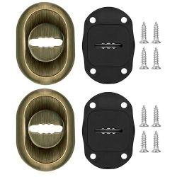 Накладка под сувальдный ключ FUARO ESC-13S с автомат. шторками AB бронза /38797/ (1 шт)