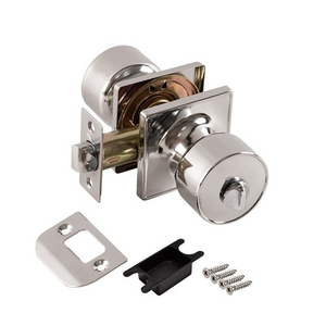 Ручка защелка PUNTO DK772 CP-BK (фик.) хром /58411/