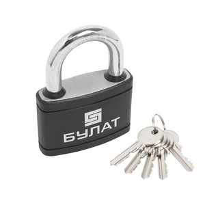 Замок навесной БУЛАТ ВС-367 5кл. d=12мм