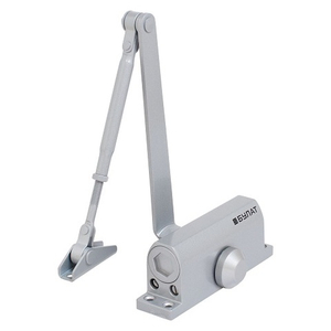 Доводчик дверной БУЛАТ ULTIMATE ДД-60 A-S (25-80кг) серебро, морозостойкий