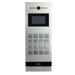 Вызывная видеопанель TANTOS TS-VPS-MF lux WG встроенный считыватель Mifare и выходом Wiegand-26