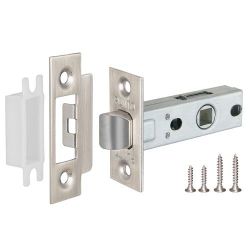 Защелка врезная PUNTO L45-8 SN мат.никель /36921/