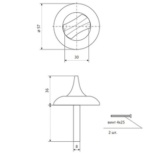 Поворотник APECS TT-0705-8/75 CR хром