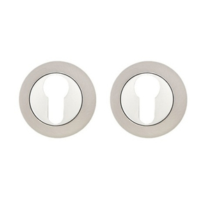 Накладка под цилиндр VETTORE ET 0701 SN/CP мат.никель/хром