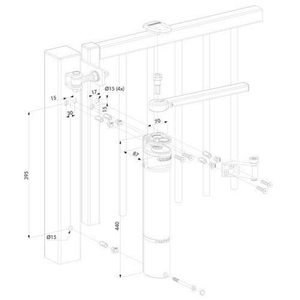 Доводчик VERTICLOSE-STD ZILV