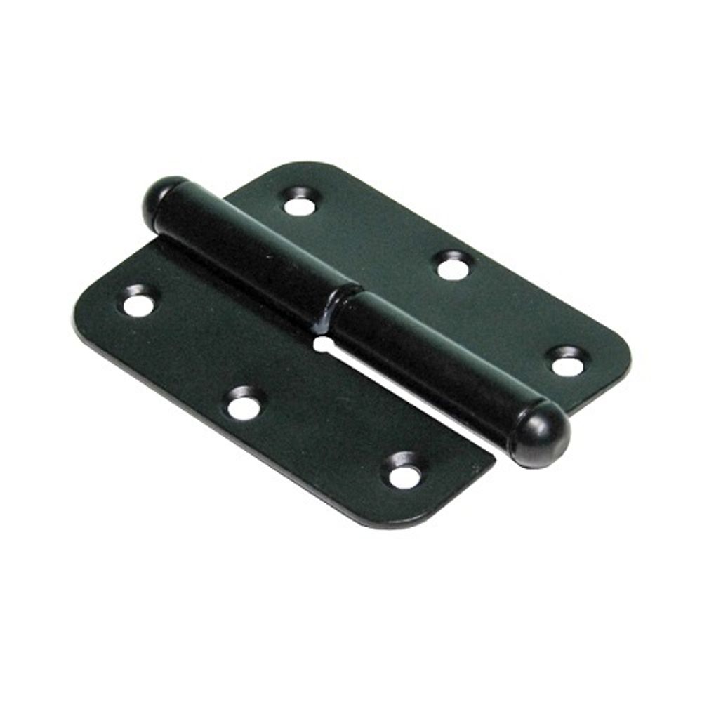 Петля накладная НОЭЗ ПН1-85-Л черный матовый левая