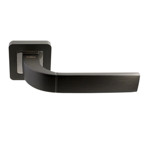 Ручка дверная PALLINI "Мурано" PAL-125-RS SBN/NP (матовый черный никель/полированный никель)