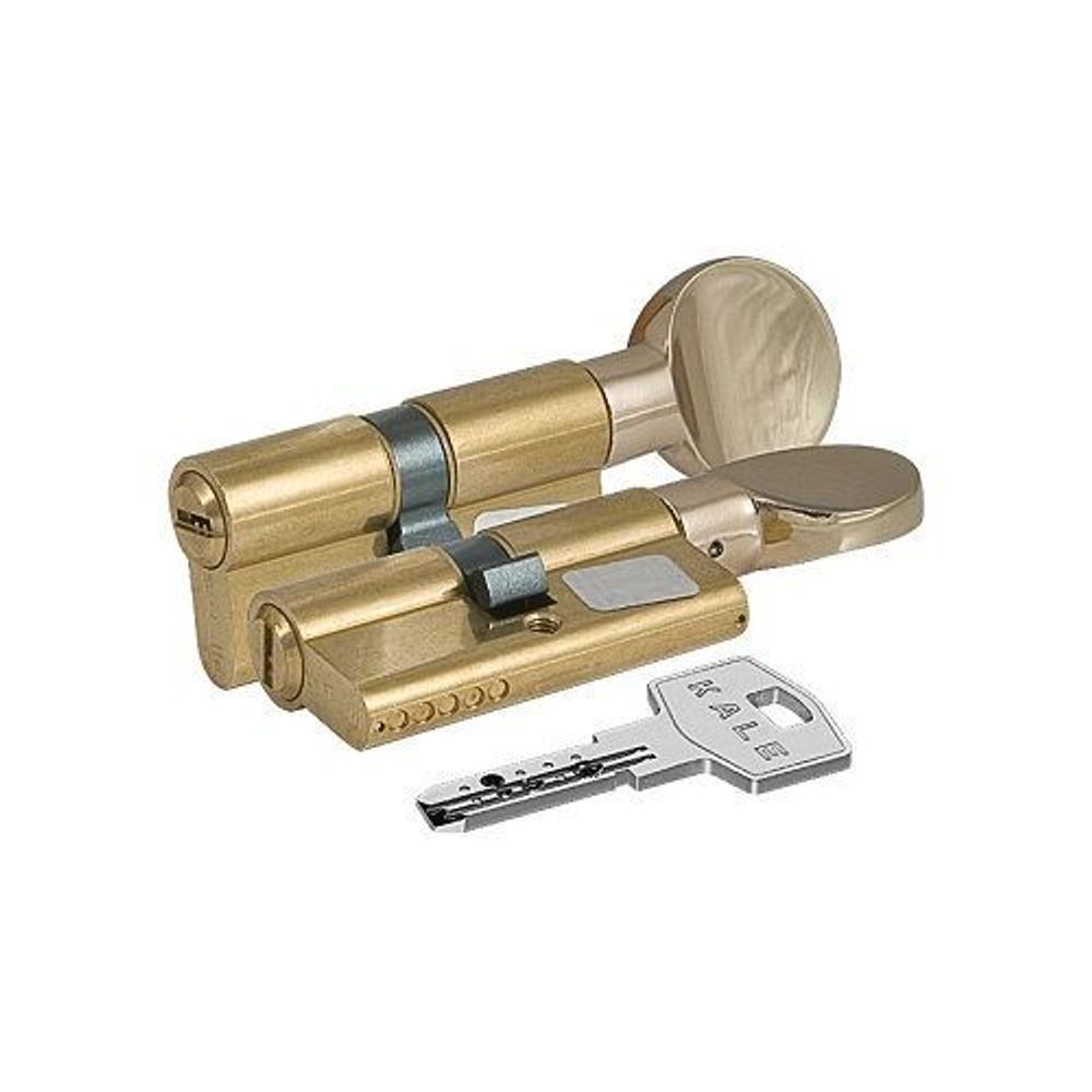 Цилиндровый механизм с вертушкой KALE KILIT 164 BM/68 (26+10+32) латунь 5 кл. /1005/