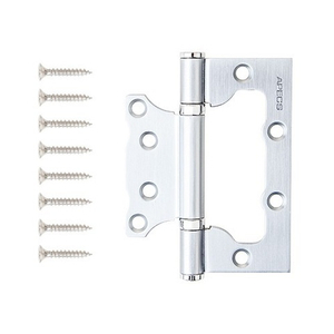 Петля дверная накладная APECS 100х75х2,5-B2 Steel CRS сатин.хром (1шт)