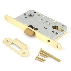 Замок врезной APECS 5300-P G золото