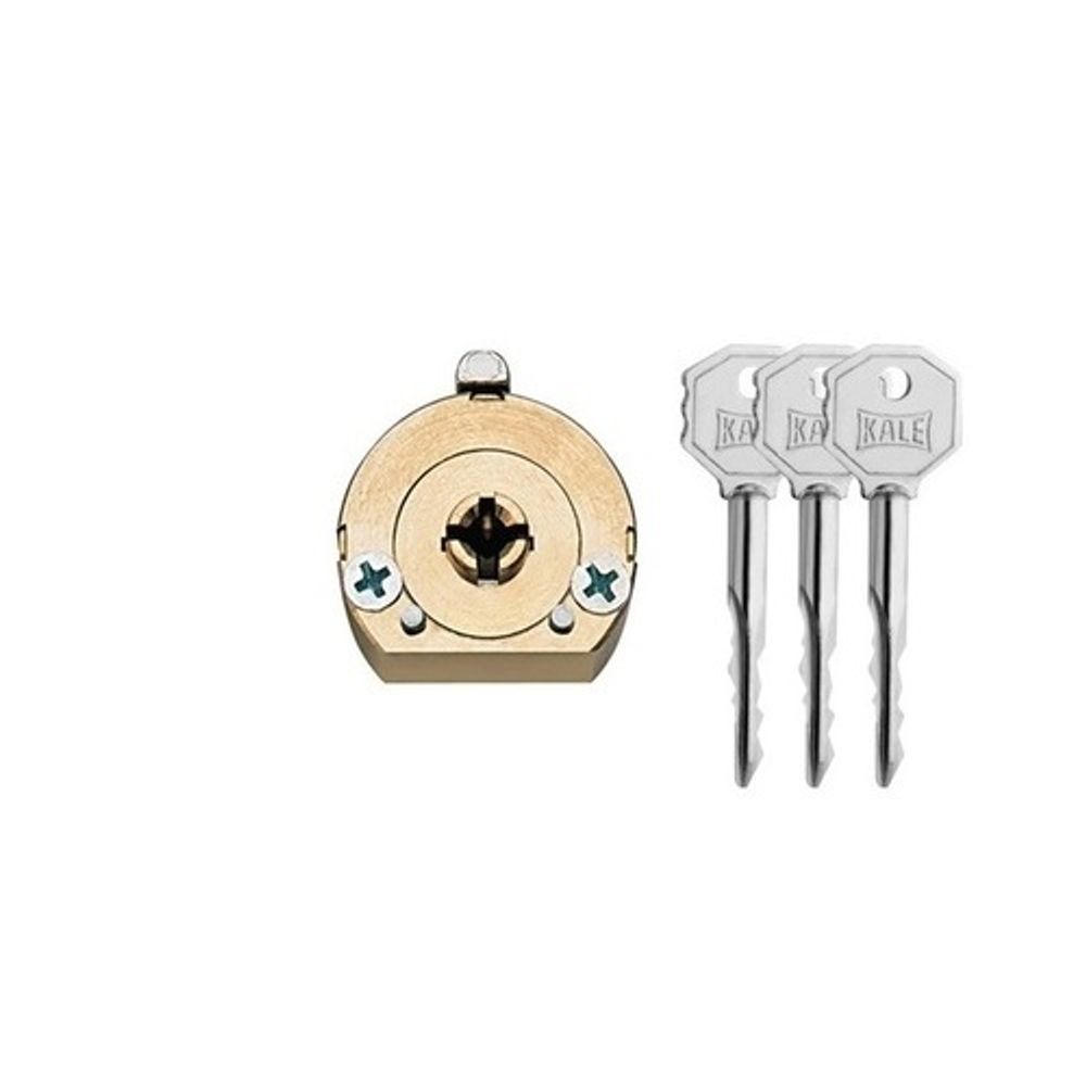 Цилиндровый механизм KALE KILIT 164 F крест-ключ 3кл.