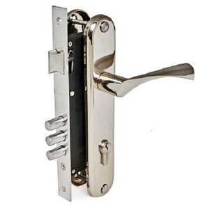 Замок врезной ЗУБЕР ЗВ 8523-85 мм 3 риг CP хром