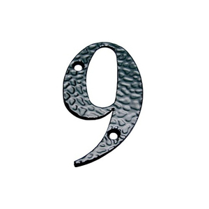 Цифра дверная НОЭЗ 9-110-S черный