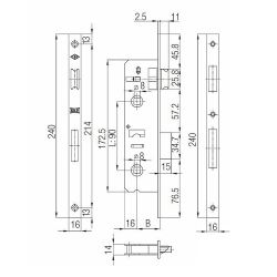 Размеры KALE KILIT 269 P WC