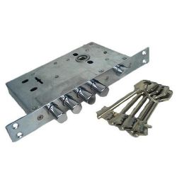 Замок врезной сувальдный ЧенФенг 2224 - 4Р L левый