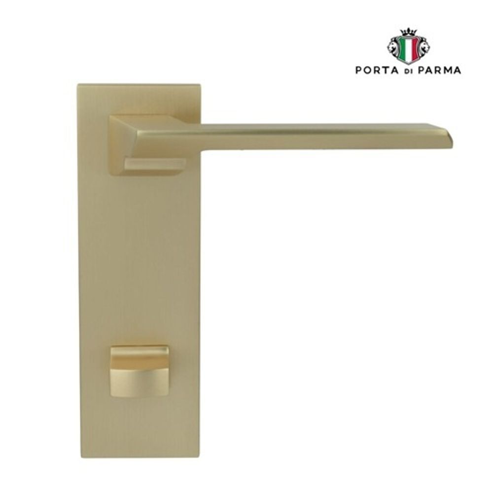 Ручка на планке PORTA DI PARMA Italia WC SG мат. золото