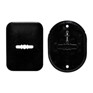 Декоративная накладка AJAX ESC S MD с авт. шторкой BL-24 черный /60625/