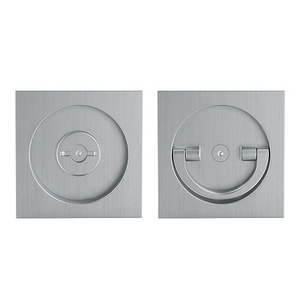 Ручка поворотная для раздвижных дверей ARMADILLO QUADRO BK8 MWSC-33 итальянский тисненый /46257/