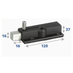 Замок накладной ЗРН-5С40 АВЕРС