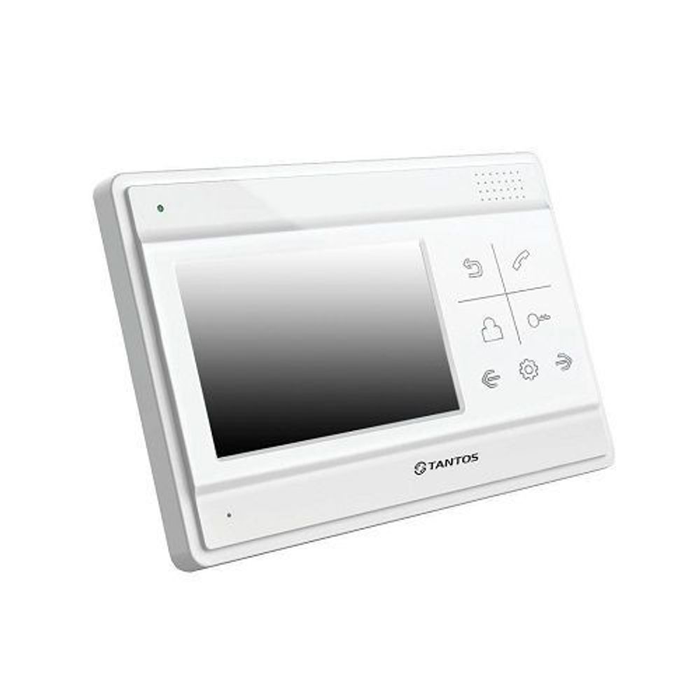 Монитор видеодомофона TANTOS Lilu (белый) с 4,3" дисплеем