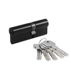 Цилиндровый механизм FUARO 200 ZA 60 (25+10+25) BL черный 5 кл. /62019/