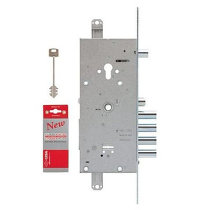 Замок врезной двухсистемный CISA NEW CAMBIO FACILE 57.986.48 ключ 44 мм /6908/