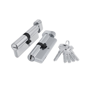 Цилиндровый механизм с вертушкой FUARO 200 ZM 100 (50+10+40) CP хром 5 кл. /42727/