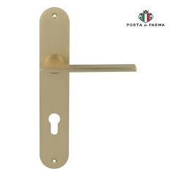 Ручка на планке PORTA DI PARMA Alato CYL SG мат. золото