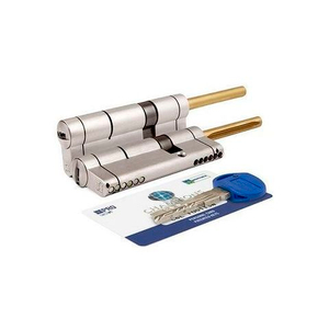 Цилиндровый механизм под вертушку (дл. шток) MOTTURA CP4P713101 (102 мм/66+10+26) никель /39153/