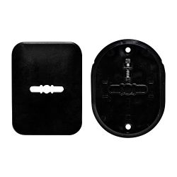 Декоративная накладка AJAX ESC S MD с авт. шторкой BL-24 черный /60625/