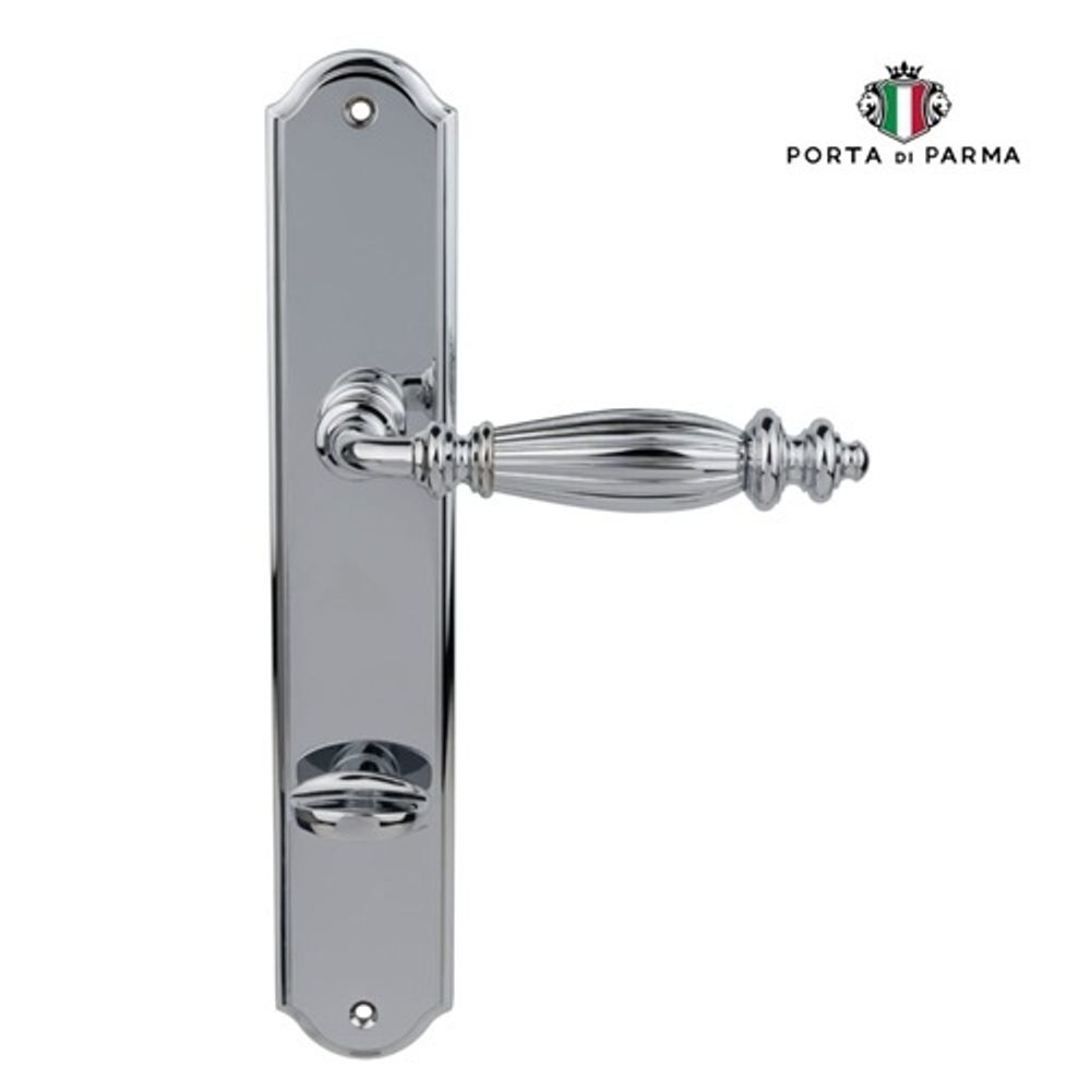 Ручка на планке PORTA DI PARMA Siena WC CP хром