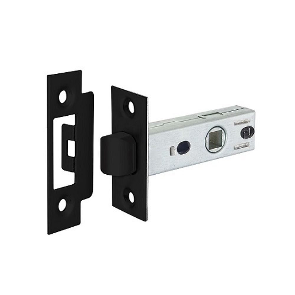 Защелка врезная AJAX LP45-8 BL черный /44485/