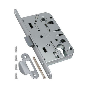 Замок межкомнатный под цилиндр AGB MEDIANA EV B01103.50.06.567 (никель) /25801/