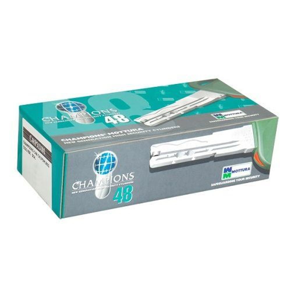 Цилиндровый механизм под вертушку (дл. шток) MOTTURA C48P413101C5 (72 мм/36+10+26) никель /5930/